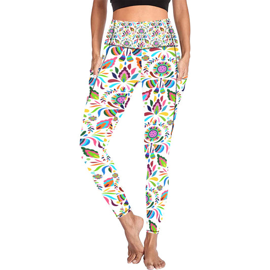 Dizzy Pickle Courtney Women's Pickleball Performance Leggings (Ankle Length, High-Waisted, & Two Side Pockets)