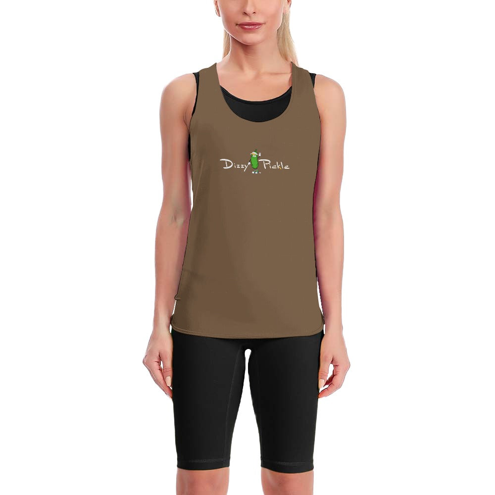 Dizzy Pickle DZY P Classic 2307 Women's Pickleball Sweat-Absorbing Sleeveless Tie-Back Vest