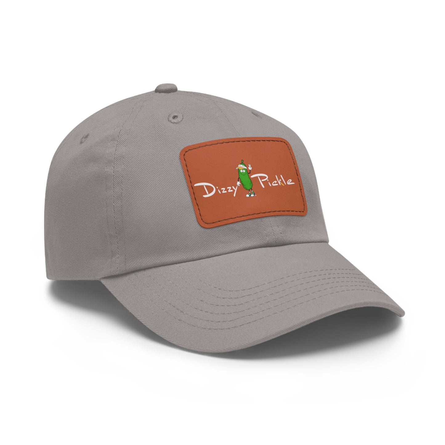 Dizzy Pickle DZY P Classic Unisex low-profile Hat with Leather Patch v2