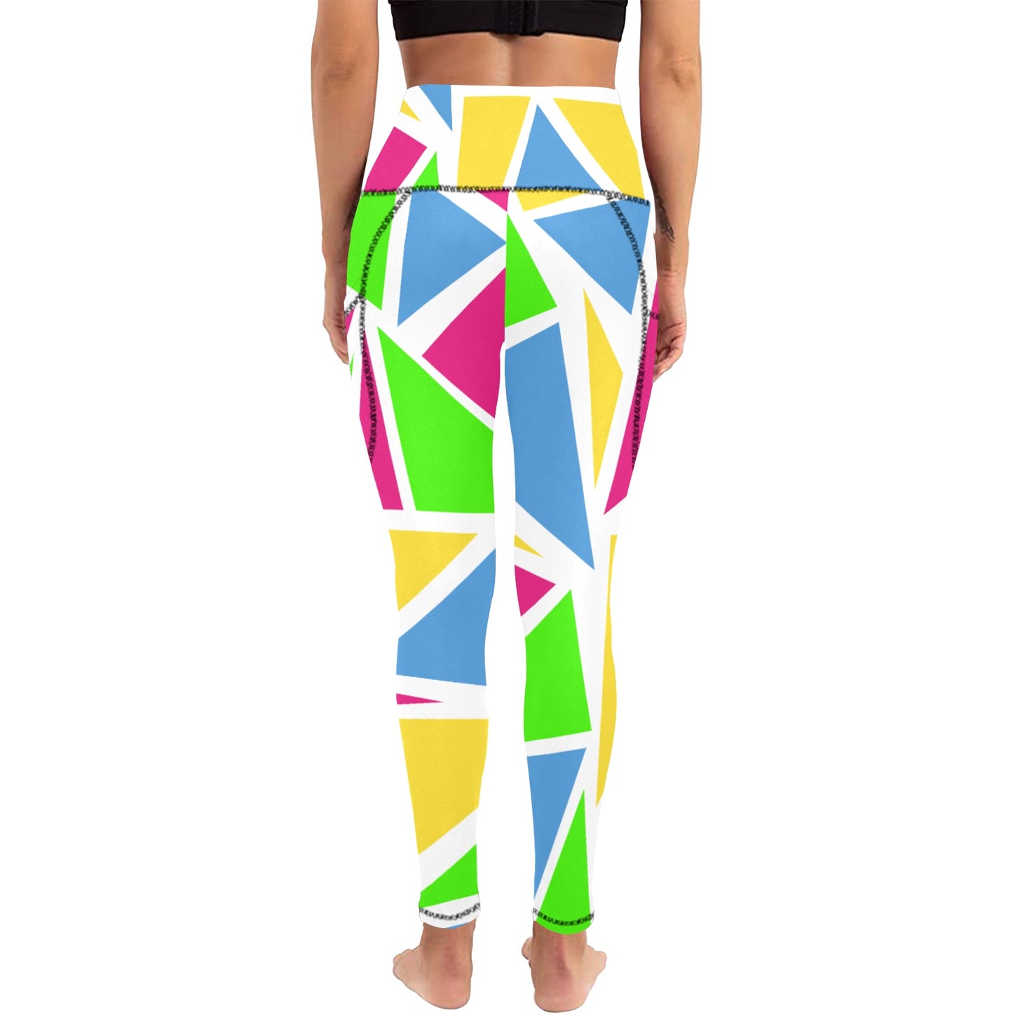 Dizzy Pickle Julie Shapes Women's Pickleball Performance Leggings (Ankle Length, High-Waisted, & Two Side Pockets)