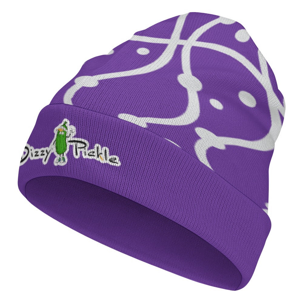 Dizzy Pickle So Sweet Purple Haze One-Size Knitted Beanie