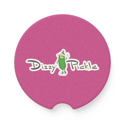 Dizzy Pickle DZY P Classic Magenta Soapstone Car Coaster