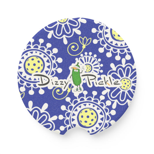 Dizzy Pickle Coming Up Daisies BY Soapstone Car Coaster