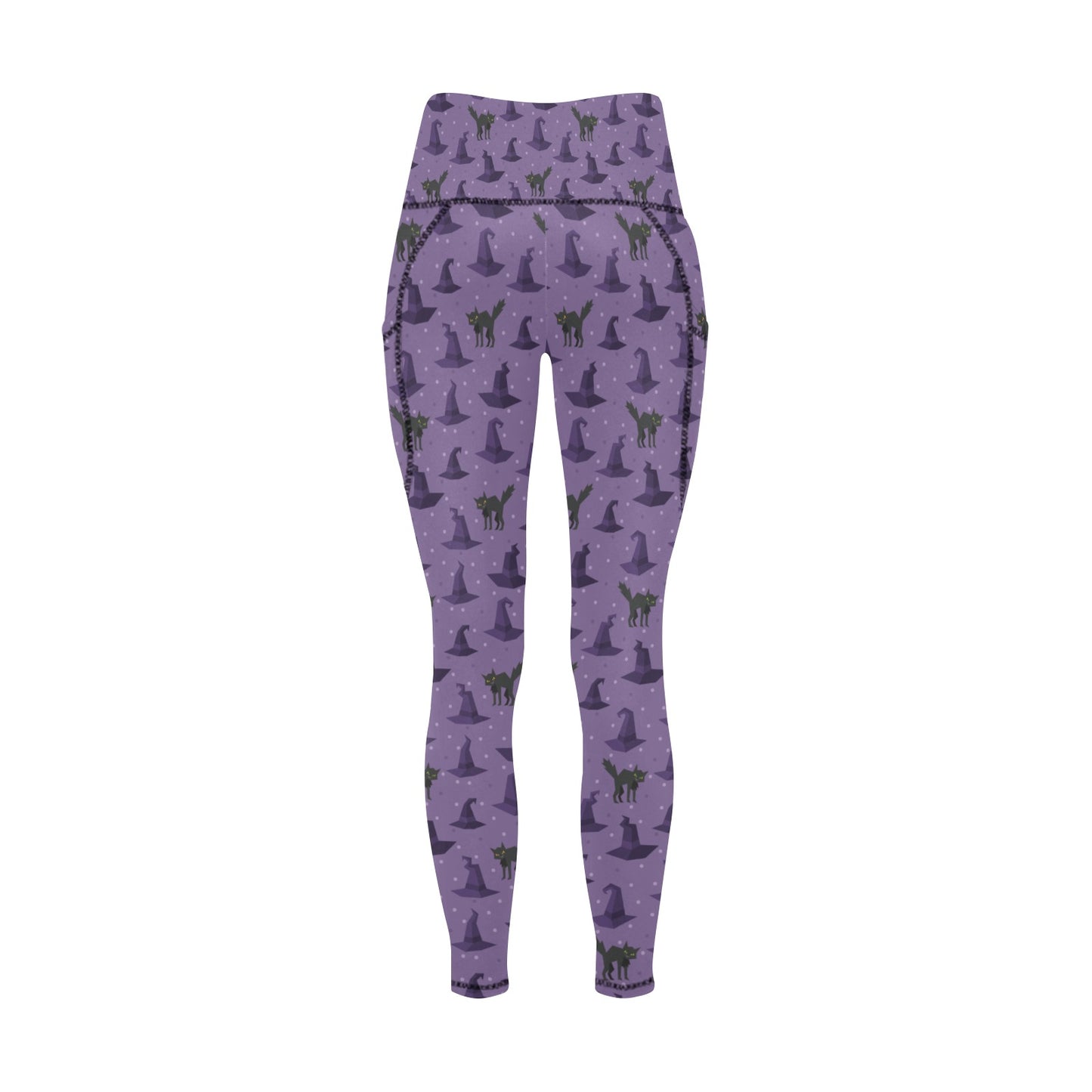 Dizzy Pickle Halloween 103112 Women's Pickleball Performance Leggings (Ankle Length, High-Waisted, & Two Side Pockets)