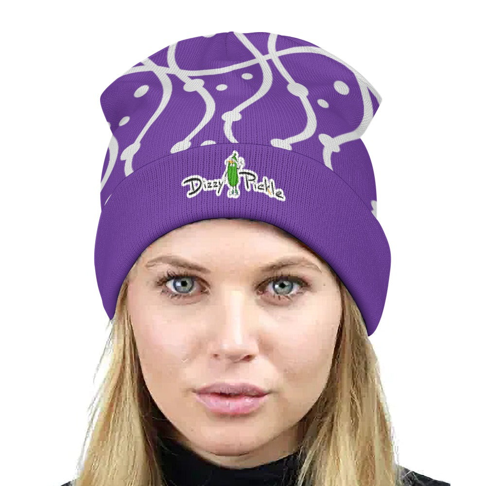 Dizzy Pickle So Sweet Purple Haze One-Size Knitted Beanie