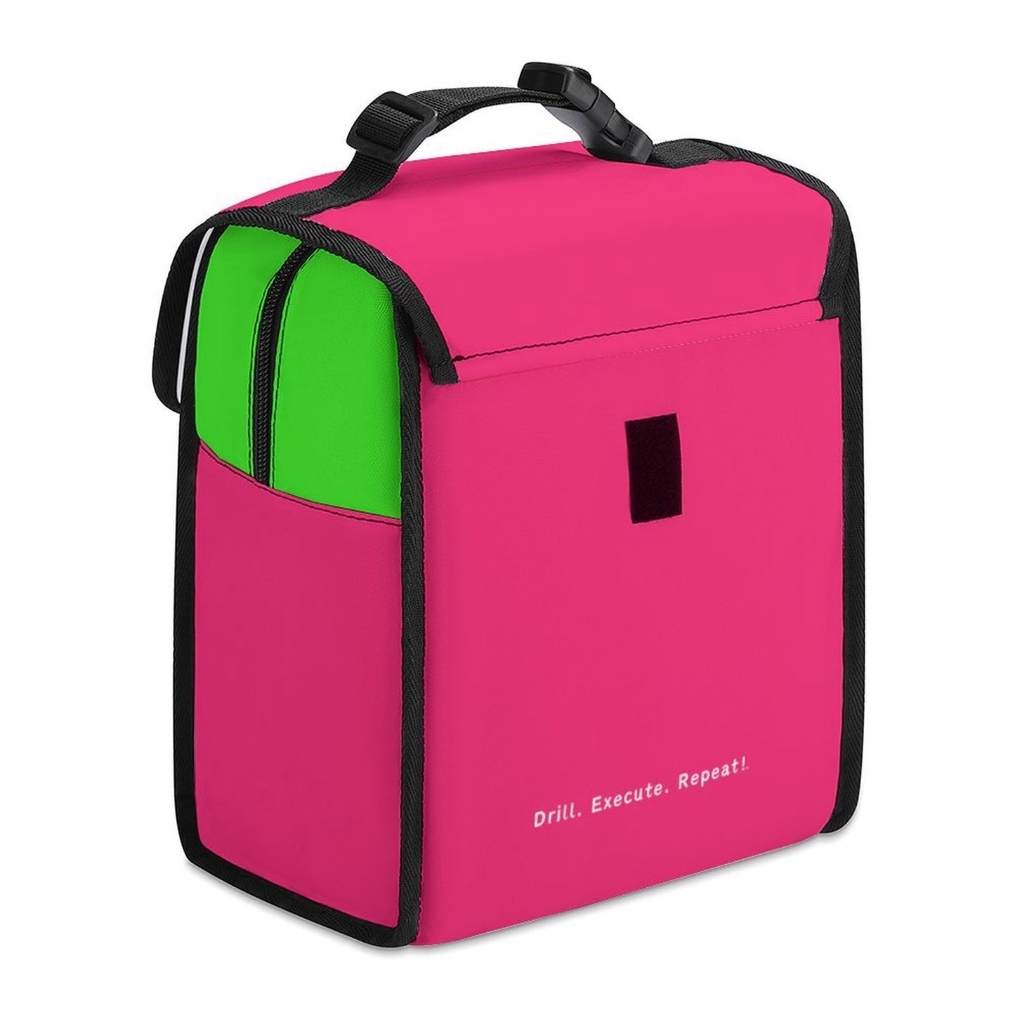 Custom Flip Top Insulated Lunch Bag Thermal Cooler Tote With Handle
