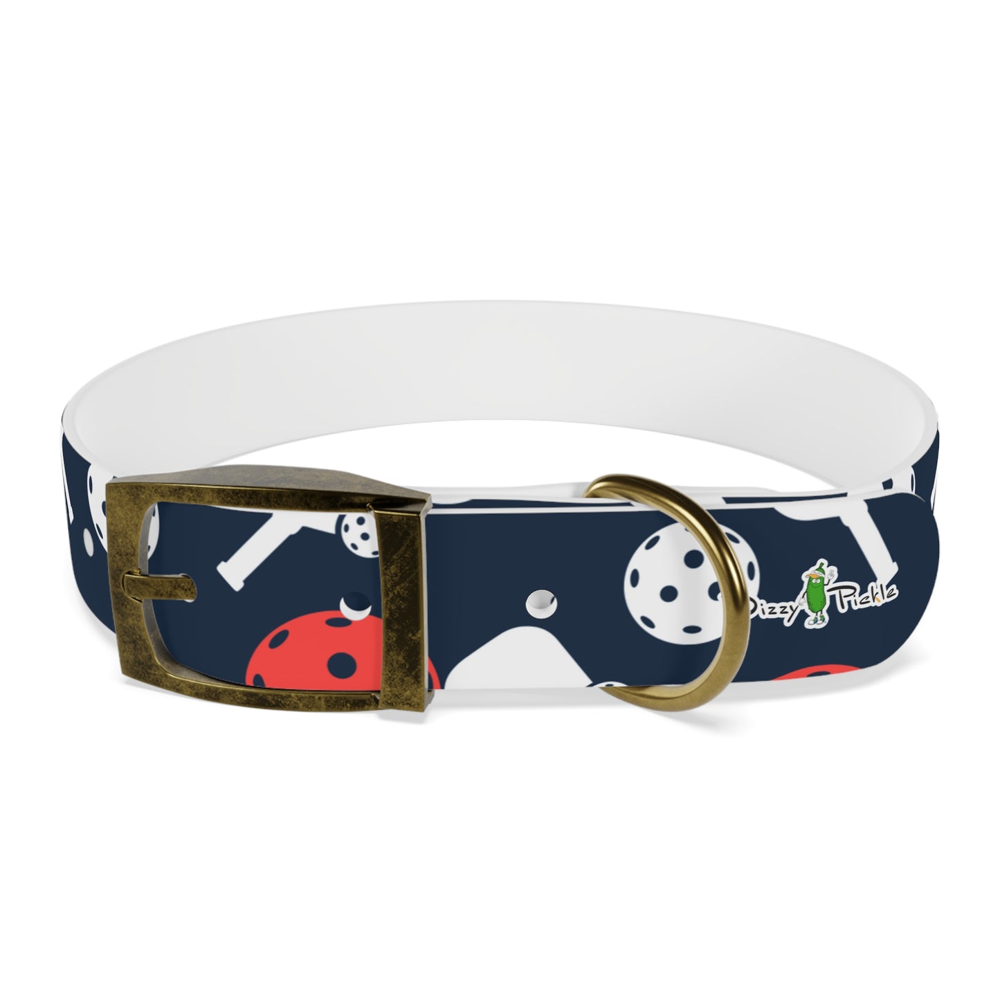 Dizzy Pickle Van Paddles and Balls Pickleball Dog Collar