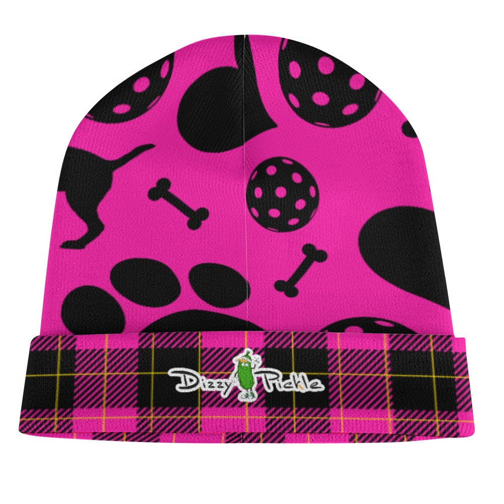 Dizzy Pickle Millie Pink One-Size Knitted Beanie