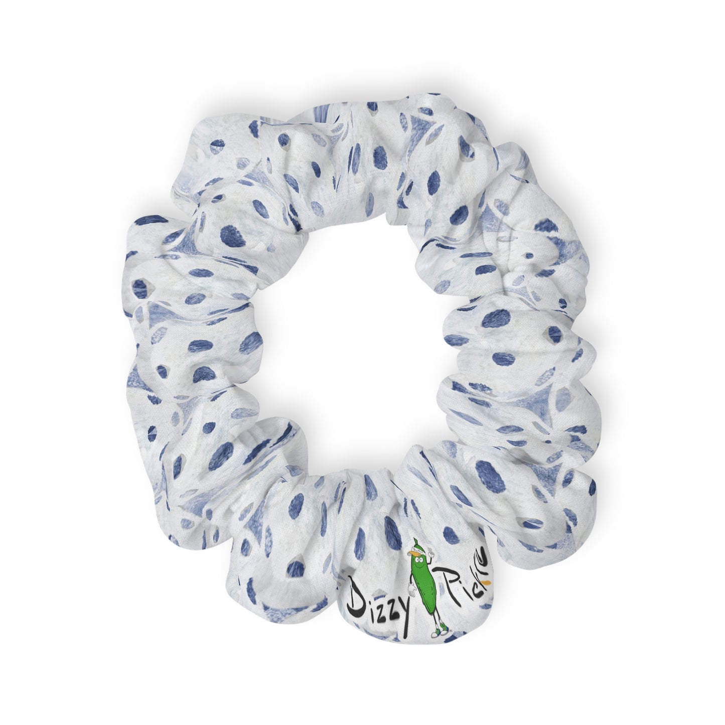 Dizzy Pickle Heidi BW Balls Women's Pickleball Scrunchie