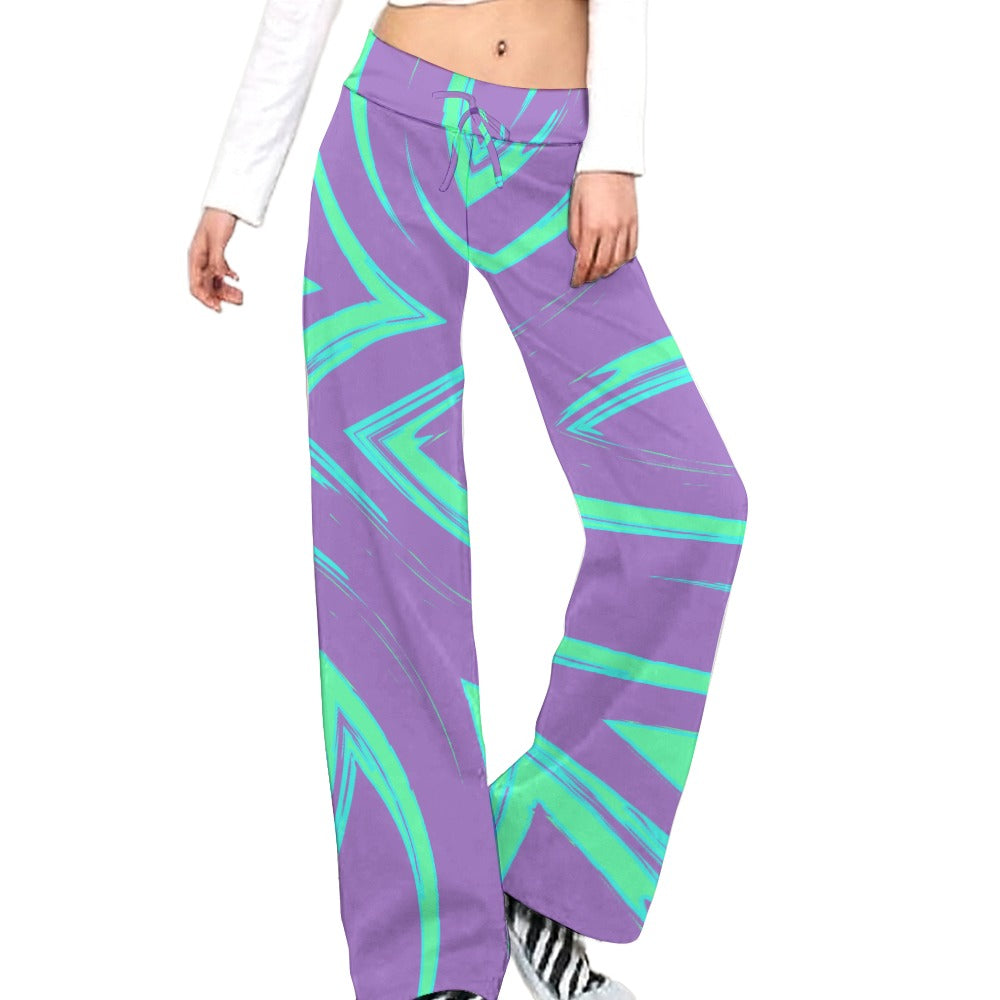 Dizzy Pickle Emily Collection Women's Pickleball Straight-Legged Lace-Up Yoga Pants