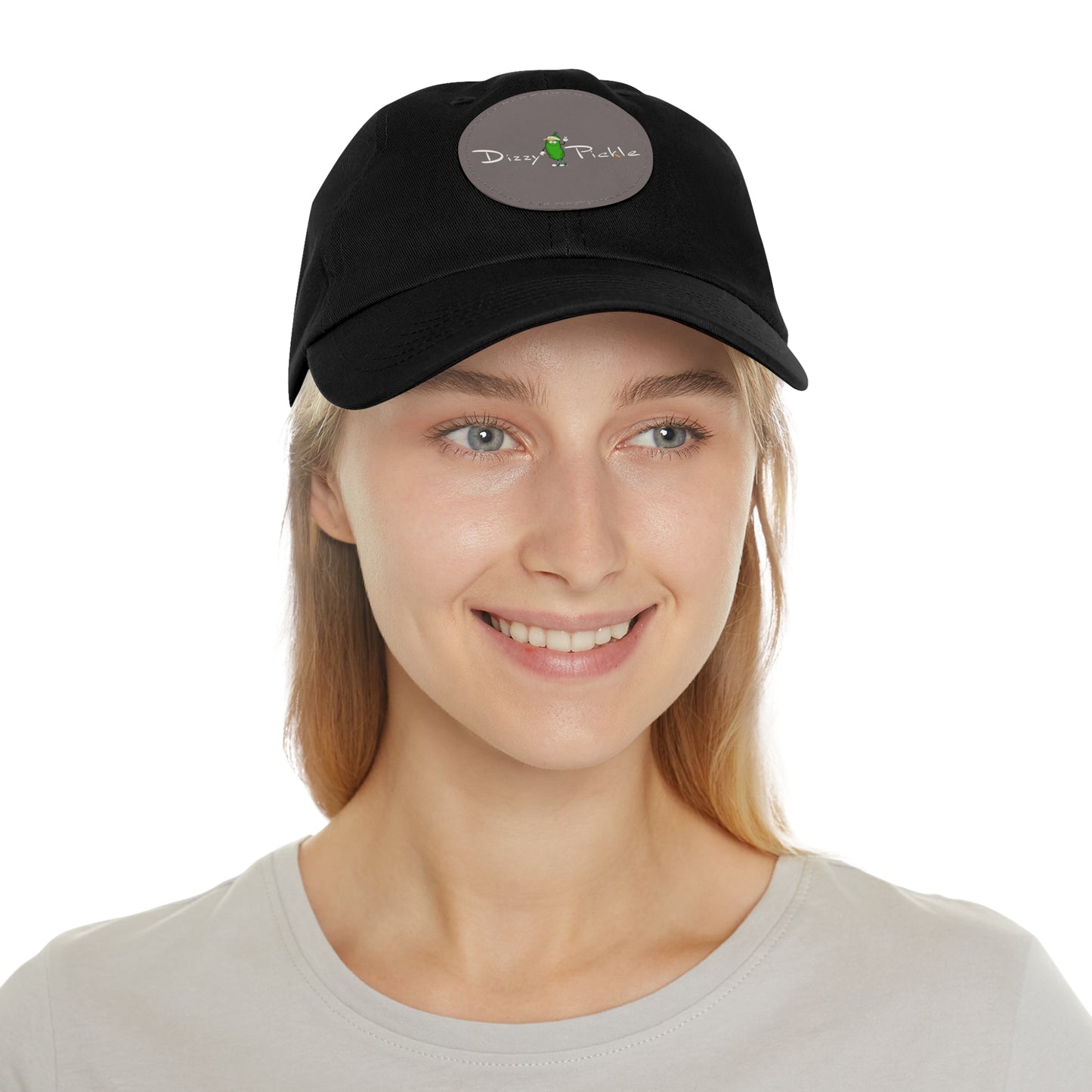 Dizzy Pickle DZY P Classic Unisex low-profile Hat with Round Leather Patch