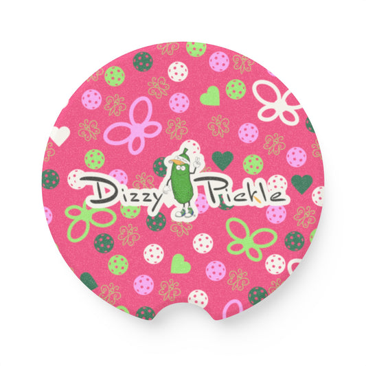 Dizzy Pickle Penny PG Soapstone Car Coaster