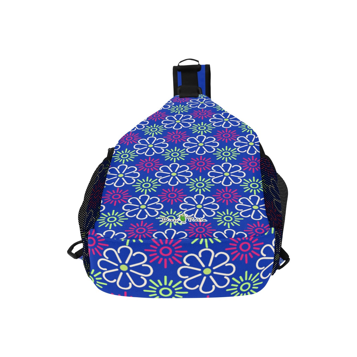 Dizzy Pickle April Royal Blue Pickleball Grab-N-Go Crossbody Casual Chest Bag