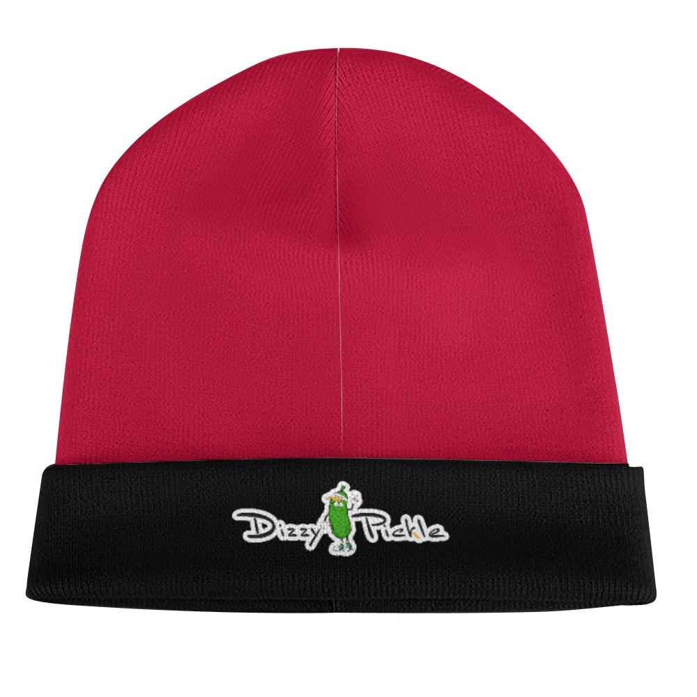 Dizzy Pickle DZY P Classic Red/Black Unisex Knitted Beanie