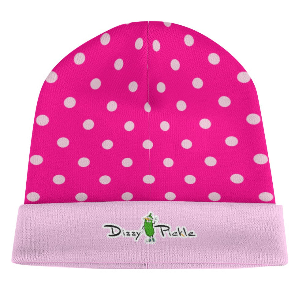 Dizzy Pickle Avery Polka Dots One-Size Knitted Beanie