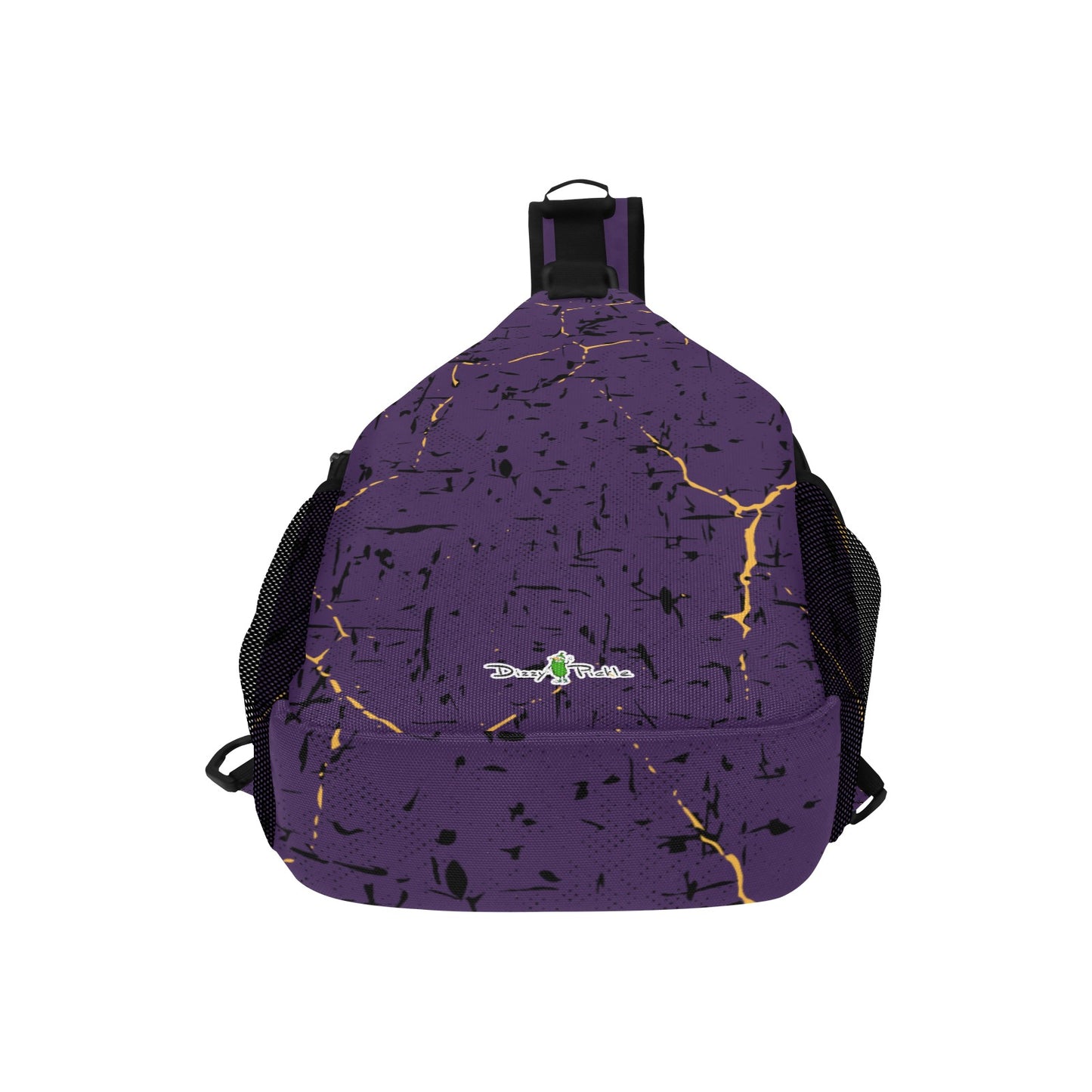 Dizzy Pickle Lynne Purple Pickleball Grab-N-Go Crossbody Casual Chest Bag