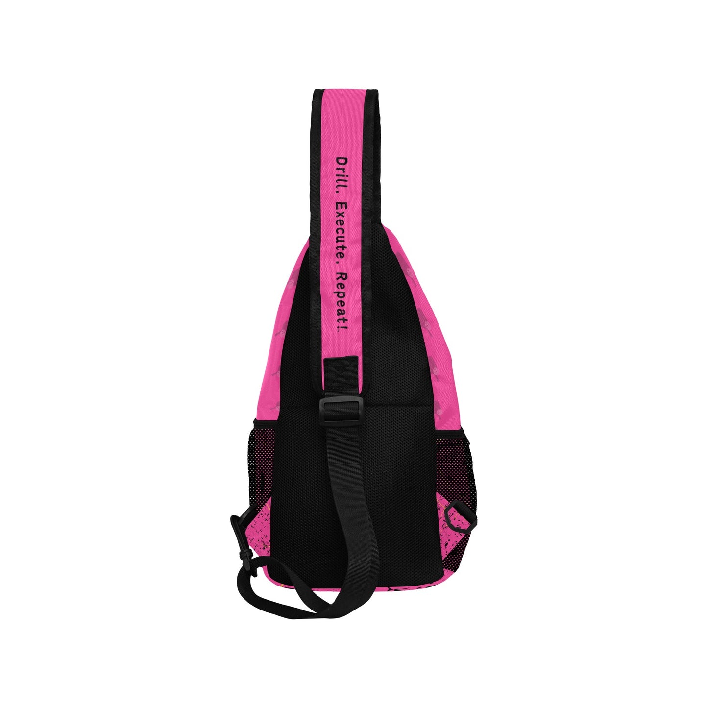 Dizzy Pickle Lynne Pink Pickleball Grab-N-Go Crossbody Casual Chest Bag