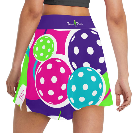 Dizzy Pickle Diana Main Women's Pickleball 18" Athletic Skort with Inner Shorts and Two Ball Pockets