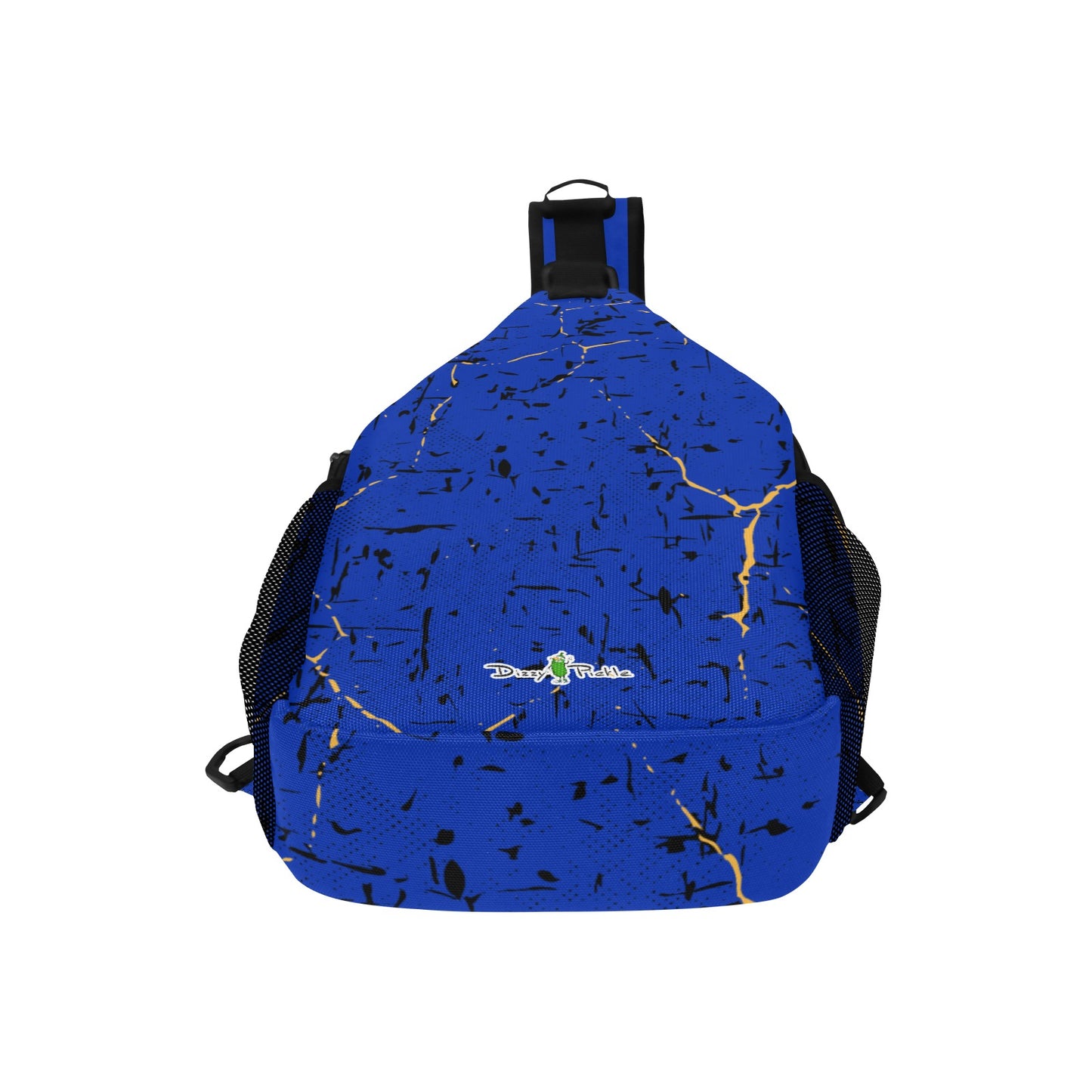 Dizzy Pickle Lynne Blue Pickleball Grab-N-Go Crossbody Casual Chest Bag