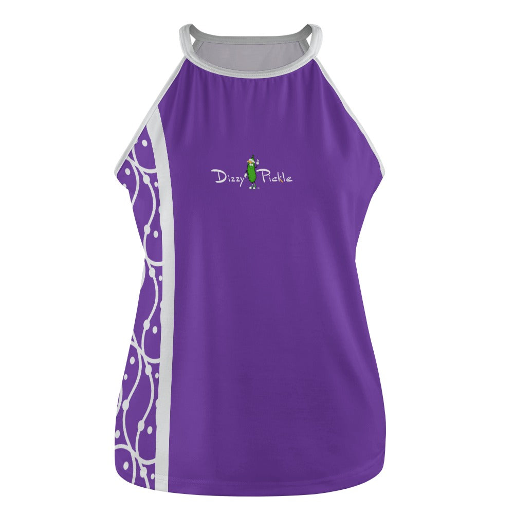 Dizzy Pickle Purple Haze Women's Pickleball Crew Neck Vest