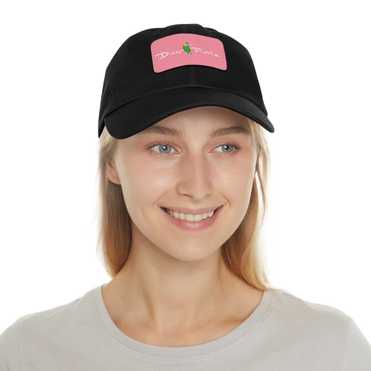 Dizzy Pickle DZY P Classic Unisex low-profile Hat with Leather Patch v2