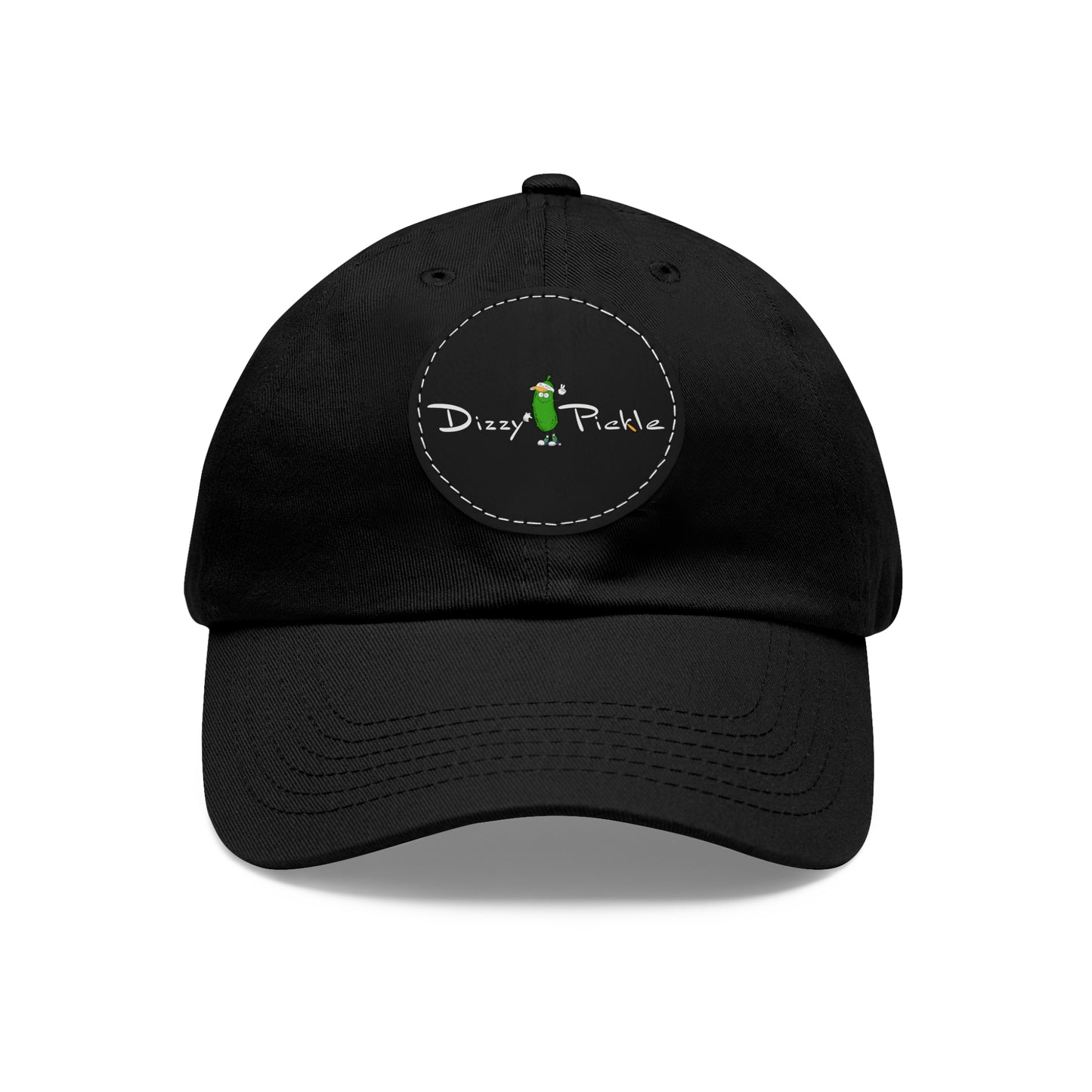 Dizzy Pickle DZY P Classic Unisex low-profile Hat with Round Leather Patch