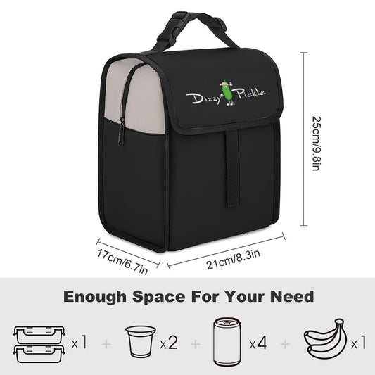 Custom Flip Top Insulated Lunch Bag Thermal Cooler Tote With Handle