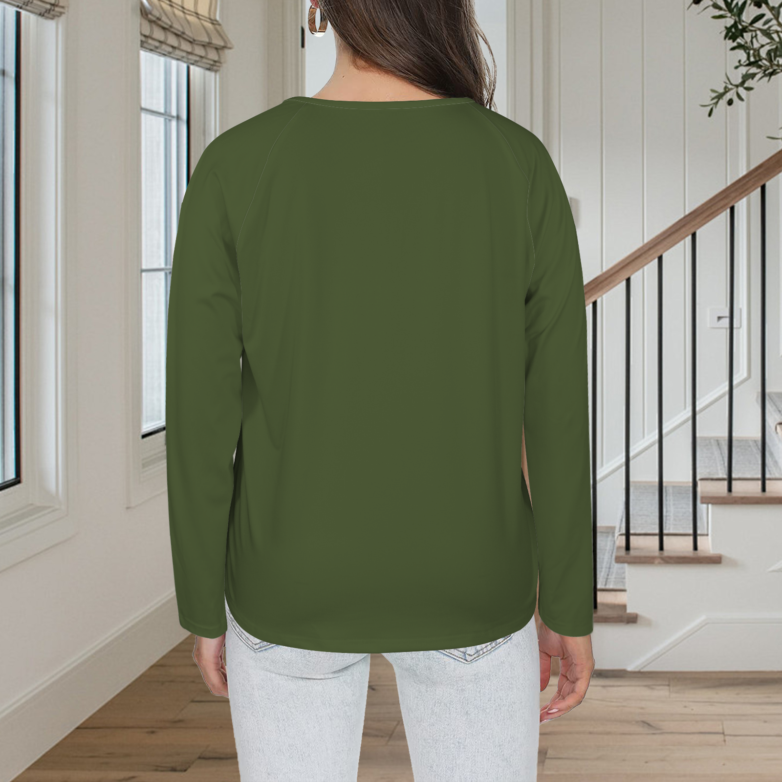 Three Button Long Sleeve Spruce