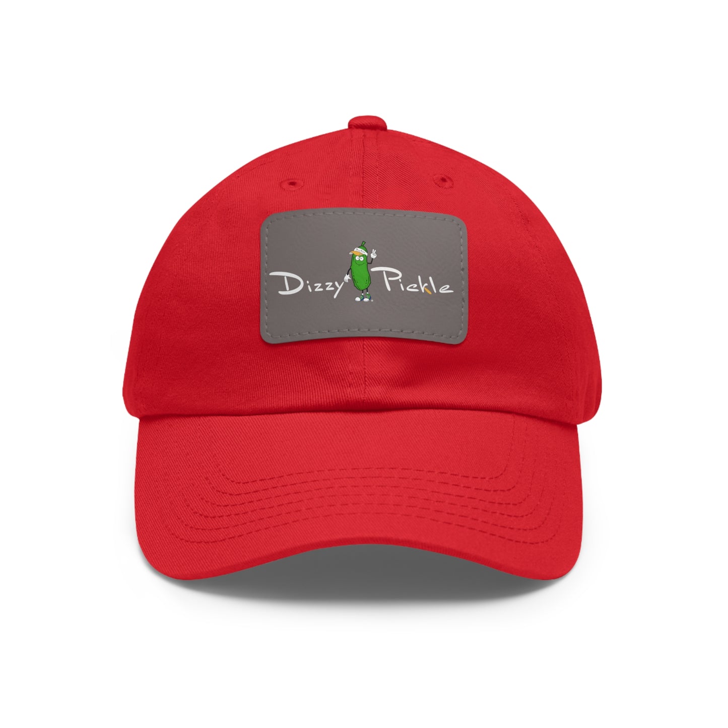 Dizzy Pickle DZY P Classic Unisex low-profile Hat with Leather Patch v2