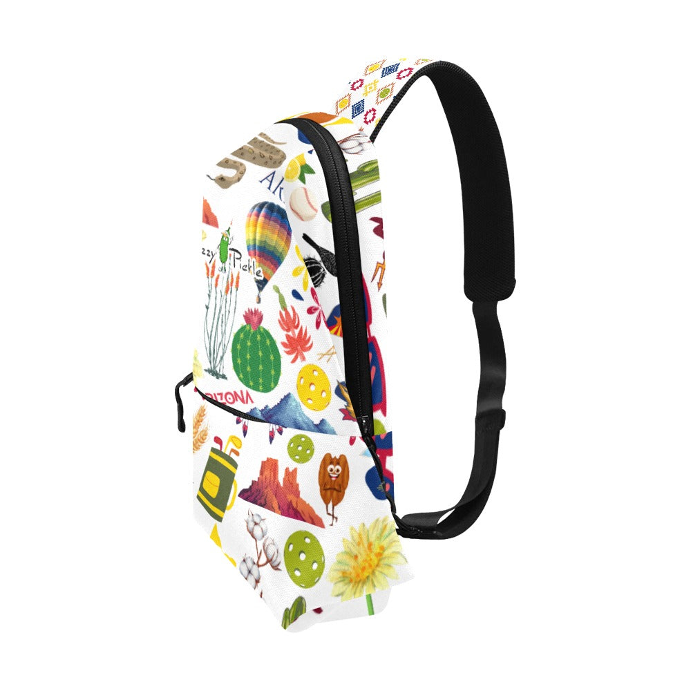 Dizzy Pickle Arizona Pickleball Utility Crossbody Single-Shoulder Bag