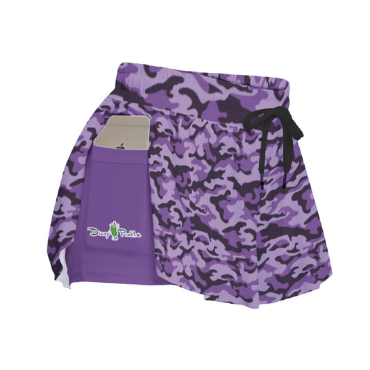 Dizzy Pickle Jan Purple Women's Pickleball Sport Culottes with Pockets