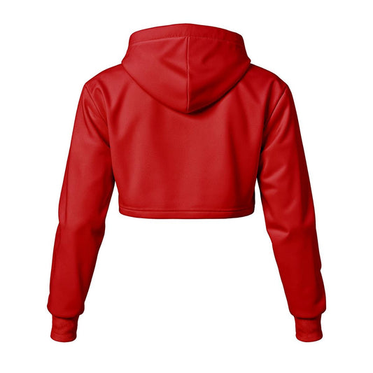 Dizzy Pickle Women's Pickleball Cropped Hoodie - Red