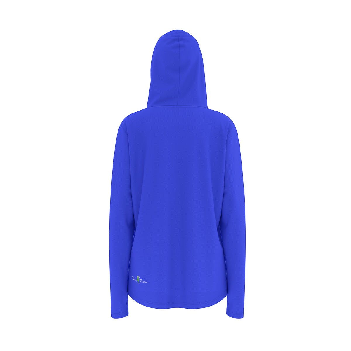 Dizzy Pickle Connie Blue Women's Pickleball Sunscreen Sports Hoodie with Thumb Holes