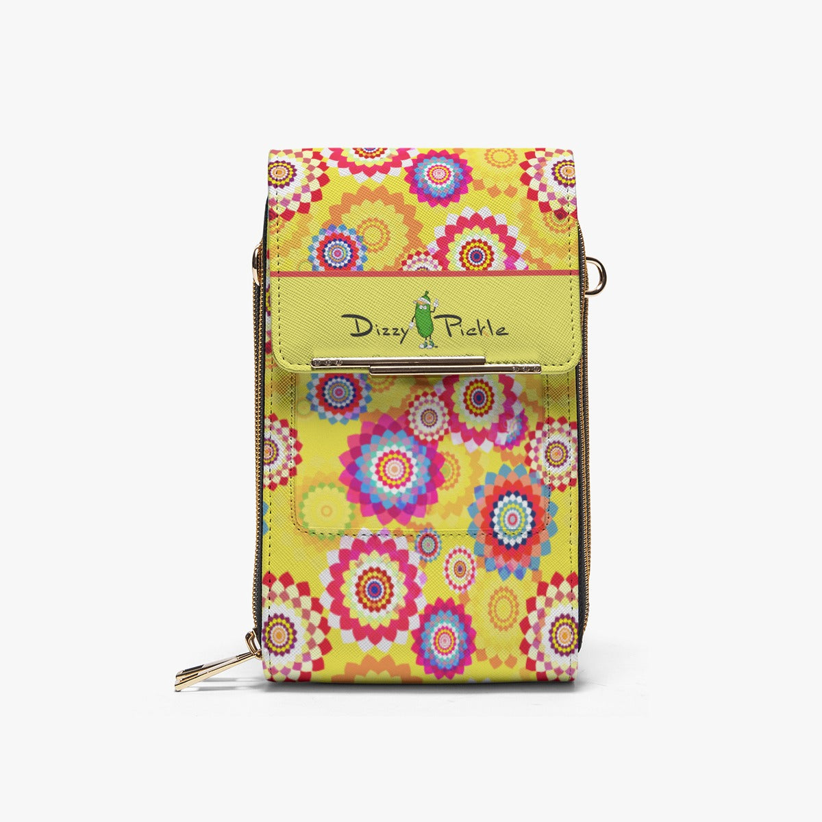 Dizzy Pickle Hannah Blooms Women's Pickleball Mobile Phone Crossbody Bag