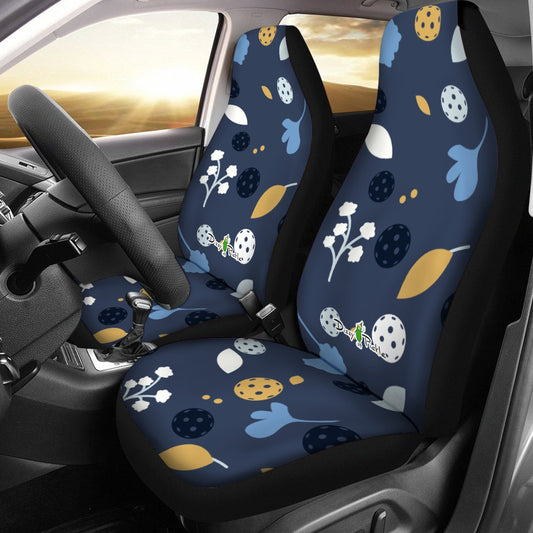 Dizzy Pickle Lesley Gray Universal Car Seat Cover (Includes a pair of seat covers.)