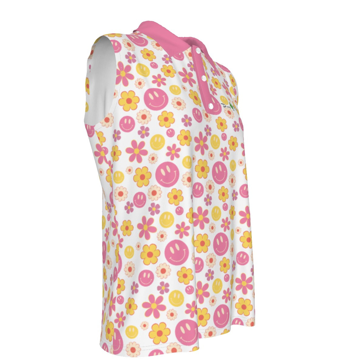 Dizzy Pickle Joy Main Women's Pickleball Sleeveless Polo Shirt