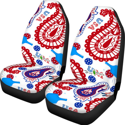 Dizzy Pickle Freedom Universal Car Seat Cover (Includes a pair of seat covers.)