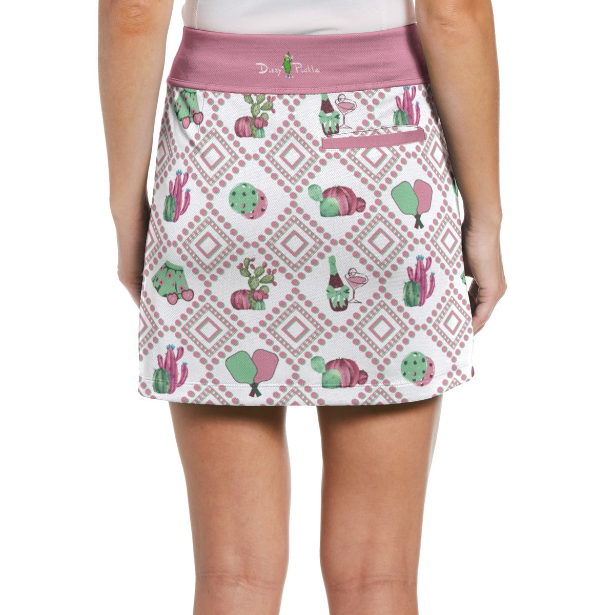 Dizzy Pickle Emma Women's 17" Performance Pickleball Skort with Inner Shorts