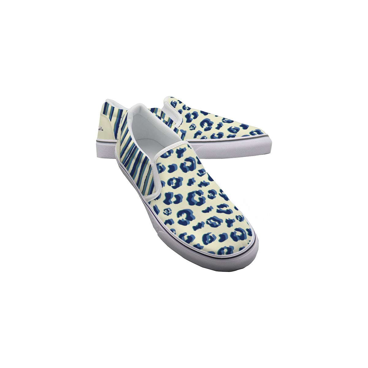 Dizzy Pickle Anne Animal Print Women's Casual Slip-On Canvas Shoes