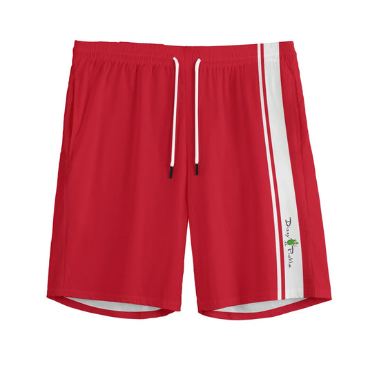 Dizzy Pickle 6Z8NF True Red Men's Pickleball Performance Sports Shorts