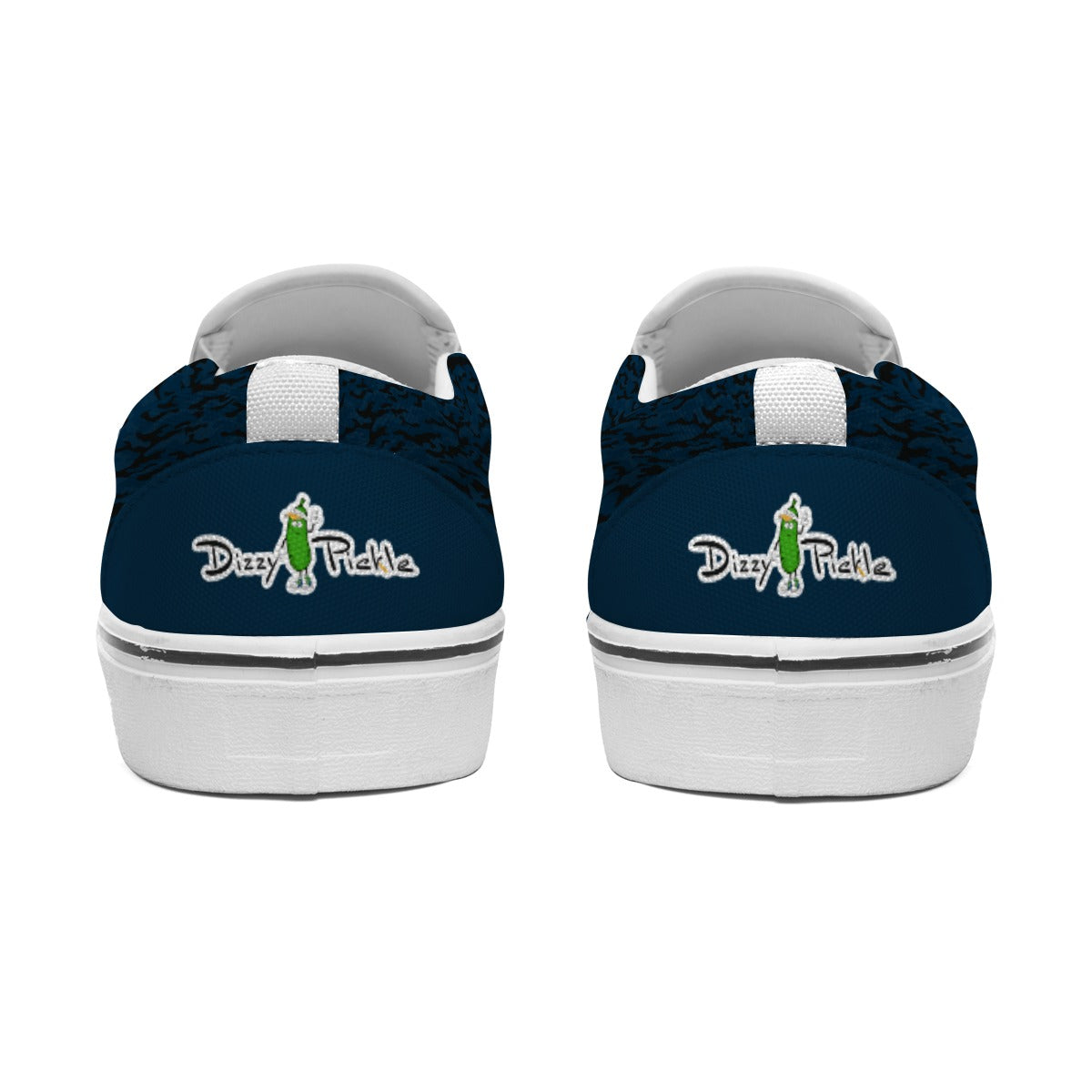 Dizzy Pickle Jan Black_Blue Women's Casual Slip-On Canvas Shoes