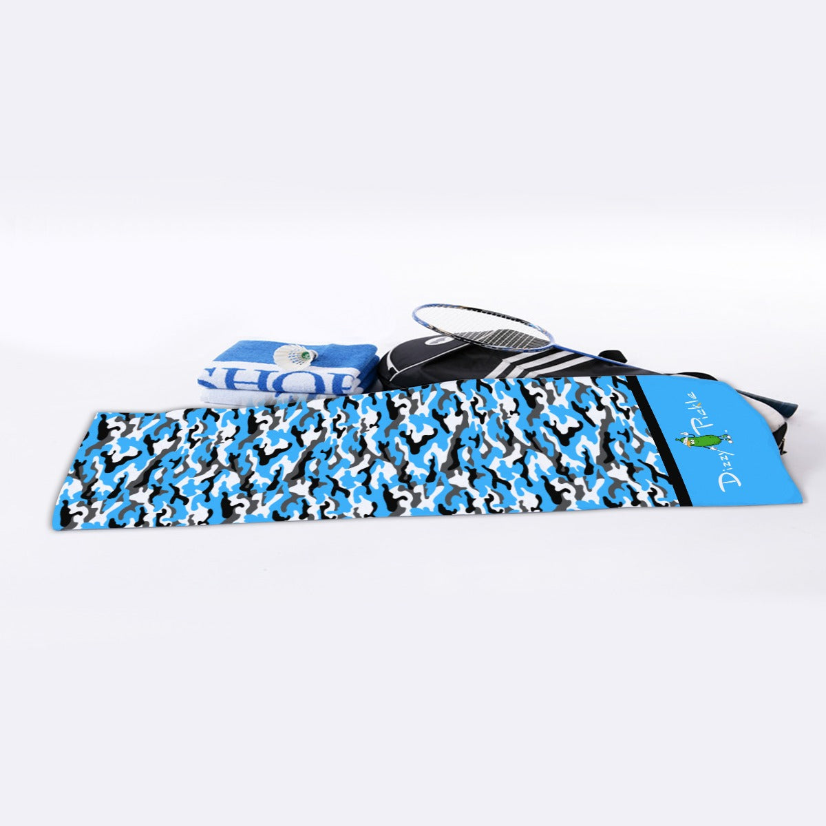 Dizzy Pickle Jan Blue Pickleball Cooling Sports Towel