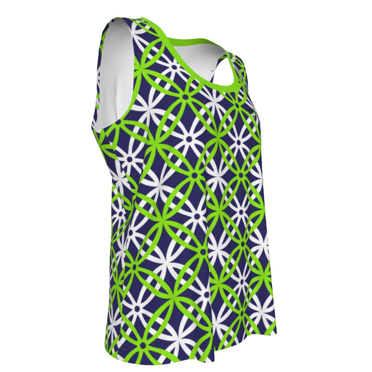 LARGE Dizzy Pickle Beautiful Women's Pickleball Sports Sleeveless Tank