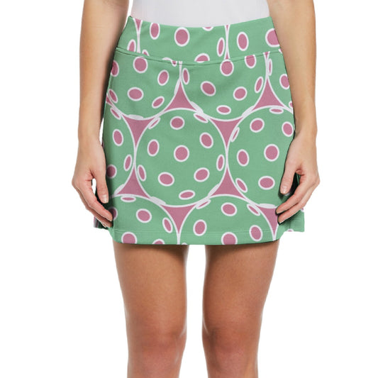 Dizzy Pickle Emma Balls Women's 17" Performance Pickleball Skort with Inner Shorts