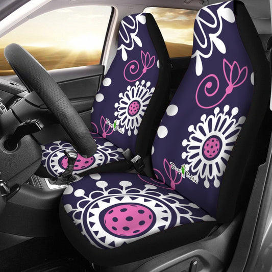 Dizzy Pickle Coming Up Daisies PP Universal Car Seat Cover (Includes a pair of seat covers.)