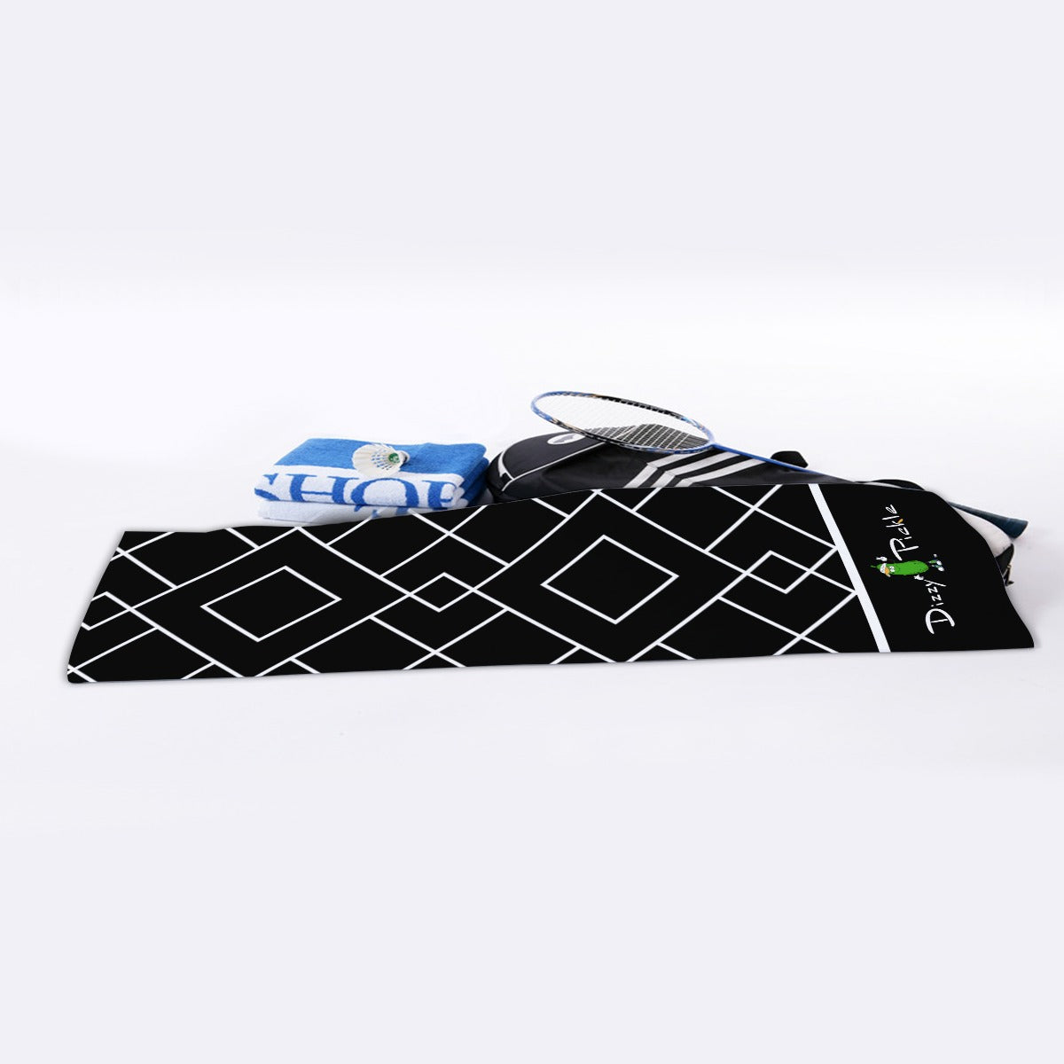 Dizzy Pickle Lisa BW Pickleball Cooling Sports Towel