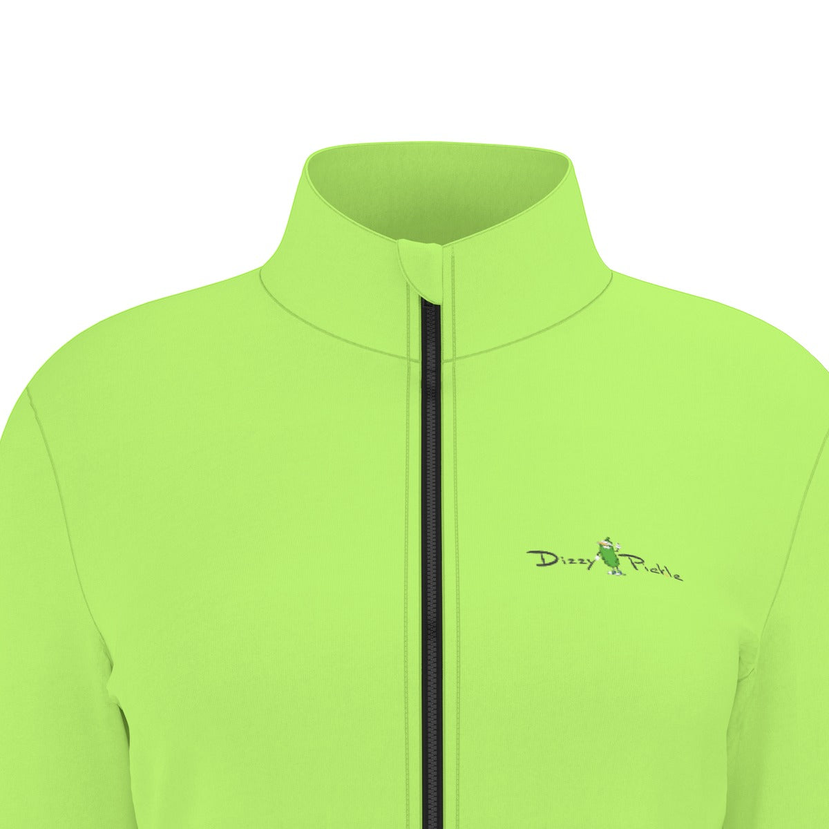 Dizzy Pickle DZY P Classic Lime Green Women's Pickleball Long Sleeve Thumbhole