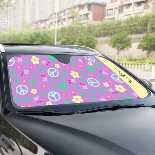 Dizzy Pickle Hope Lavender Pickleball Windshield Sunshade