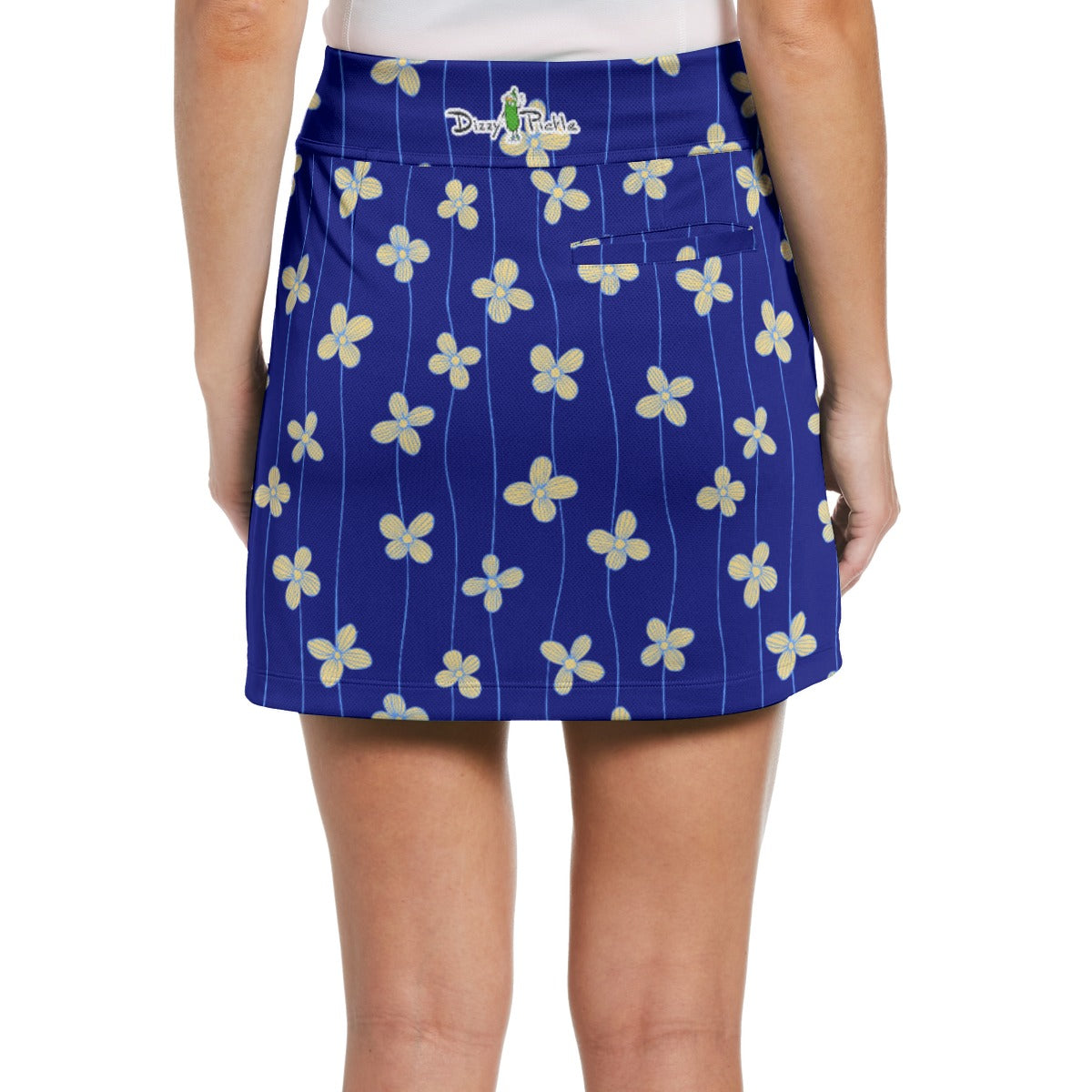 Dizzy Pickle Lesia BYB Blossoms Women's 17" Performance Pickleball Skort and Inner Shorts