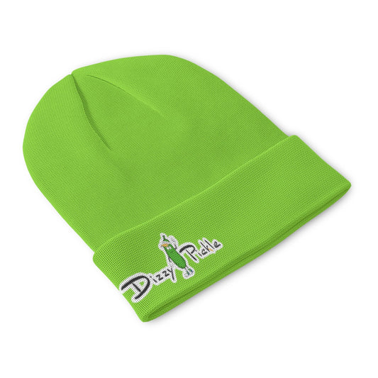 Dizzy Pickle DZY P Classic Lime Green Unisex Knitted Beanie